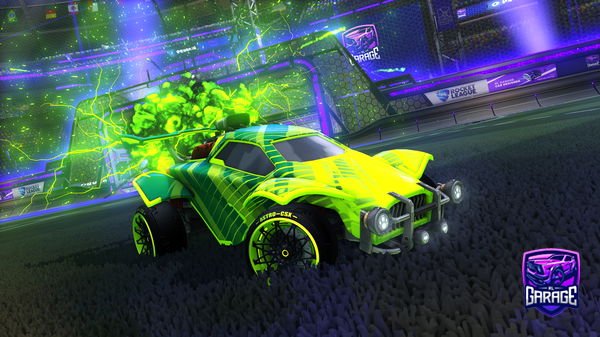 A Rocket League car design from ExoT_