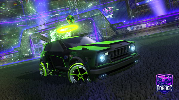 A Rocket League car design from Juan9321