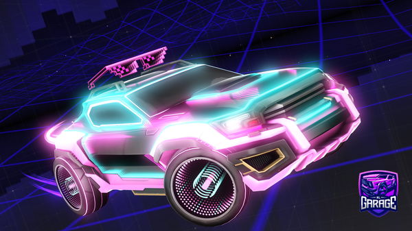 A Rocket League car design from sxnrise_