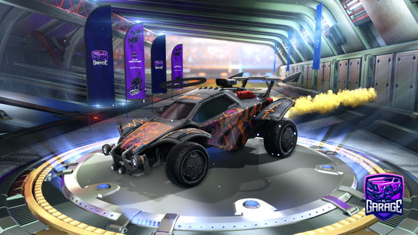 A Rocket League car design from ol-flash09