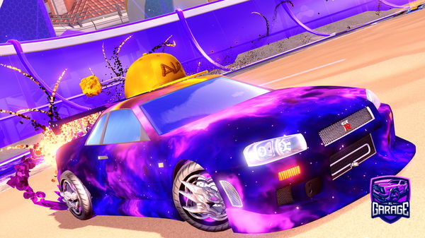 A Rocket League car design from aceemann26