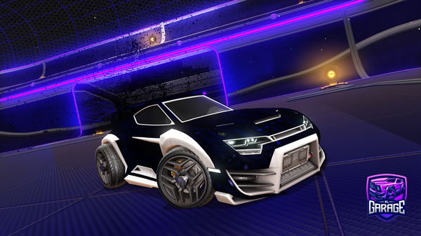 A Rocket League car design from Mazda3