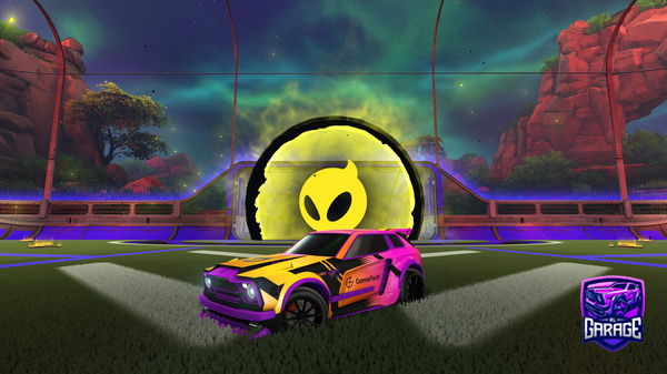 A Rocket League car design from Jakeyboi360