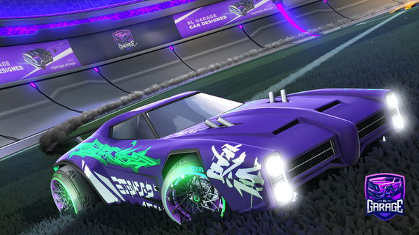 A Rocket League car design from Szerencses13