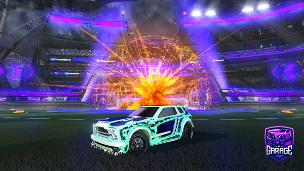 A Rocket League car design from Nathan-111