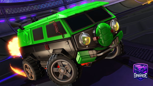 A Rocket League car design from Gizmoutatime