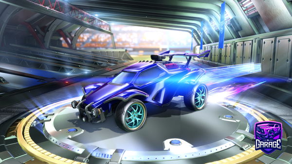 A Rocket League car design from Carlosses