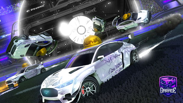 A Rocket League car design from Shadowflash