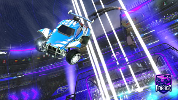 A Rocket League car design from Badburger