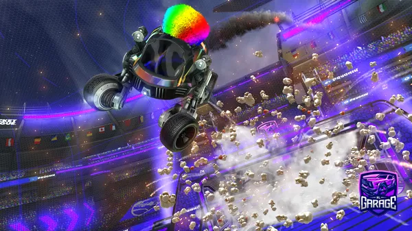 A Rocket League car design from Way22985