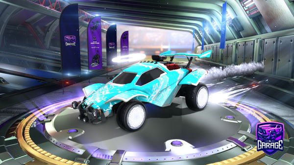 A Rocket League car design from ChomikPLPT