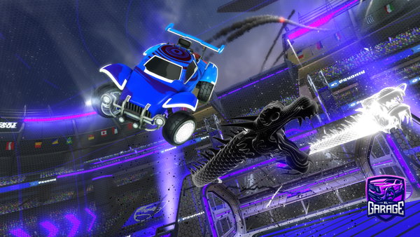 A Rocket League car design from beast4621
