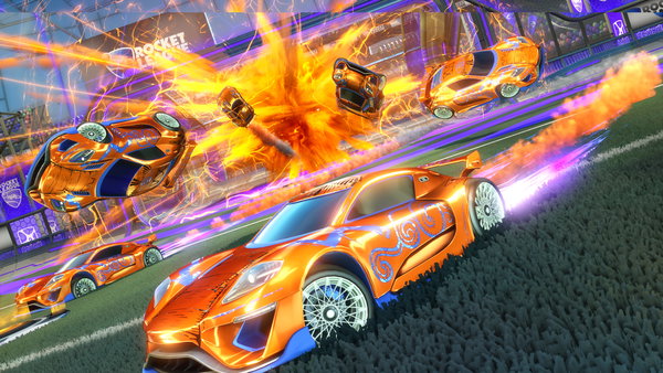 A Rocket League car design from TheGrapeBambeano