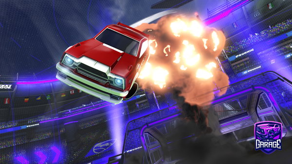 A Rocket League car design from FeBe95