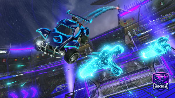 A Rocket League car design from NPCCLAPZ