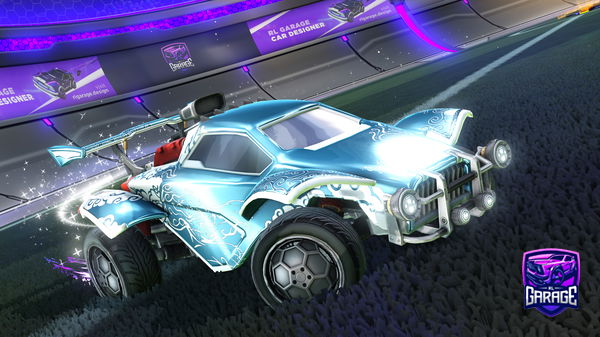 A Rocket League car design from Aidn42069