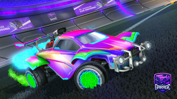 A Rocket League car design from XavATTAX