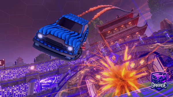 A Rocket League car design from cky