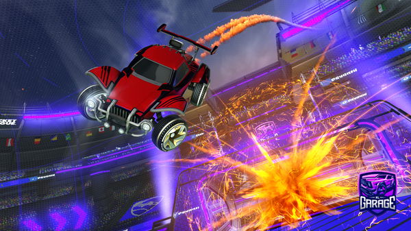 A Rocket League car design from Auceey