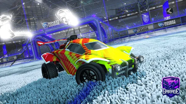 A Rocket League car design from goatee2133432