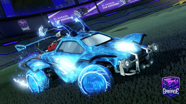 A Rocket League car design from XudiBTB2