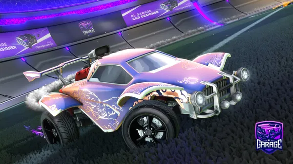 A Rocket League car design from Jeb0sh