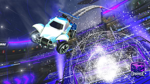 A Rocket League car design from ZayTKDKid21