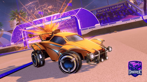 A Rocket League car design from Mdoggerrrrr