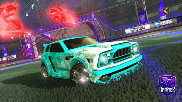 A Rocket League car design from Mates_92