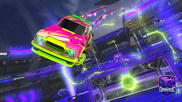 A Rocket League car design from GKNNN