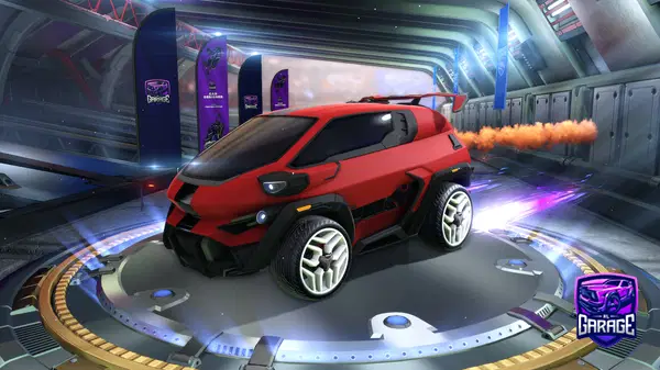 A Rocket League car design from ika_likes_memes