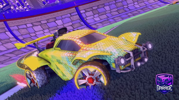 A Rocket League car design from MrGilly21