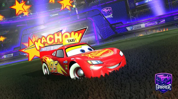 A Rocket League car design from Poweredplayer