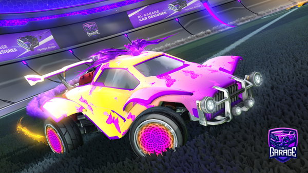 A Rocket League car design from TheIcyElement