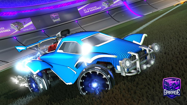 A Rocket League car design from Juicyprods_YT
