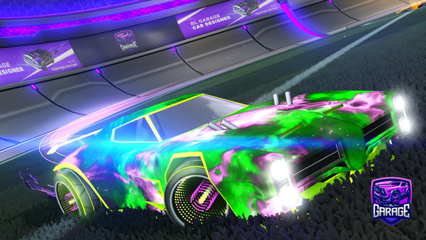 A Rocket League car design from KaszokDestroyer