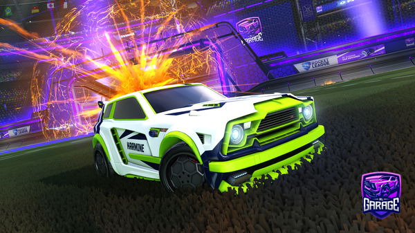 A Rocket League car design from mythstrol