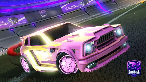 A Rocket League car design from KellieKool_OnRL
