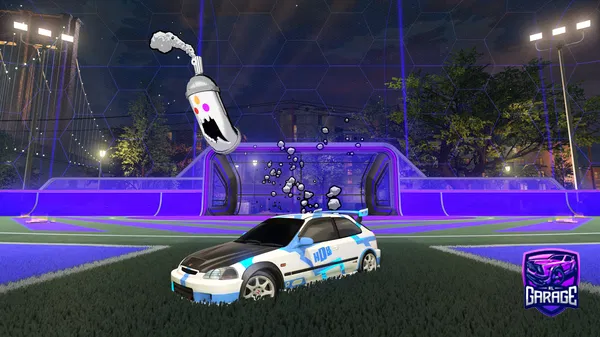 A Rocket League car design from RPZINNNBR