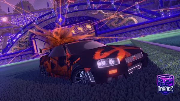 A Rocket League car design from Parea