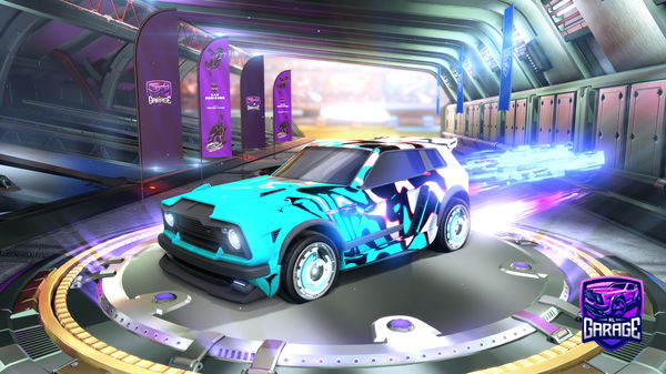 A Rocket League car design from 21j