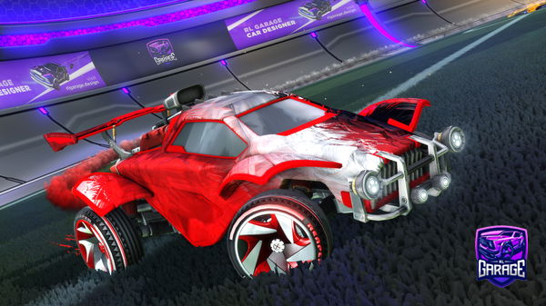 A Rocket League car design from ratrodford1