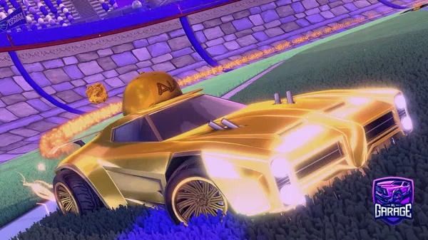 A Rocket League car design from Miguel0111