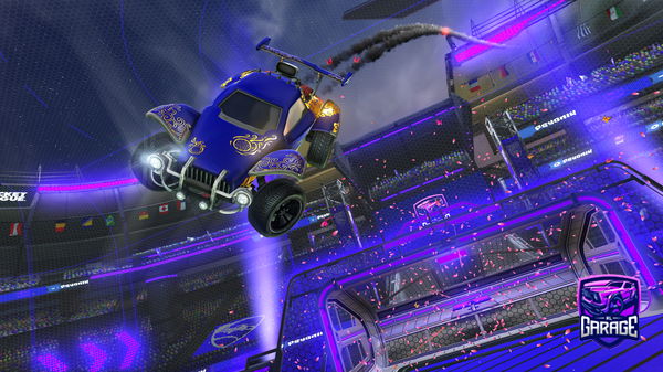 A Rocket League car design from NZ1-XT