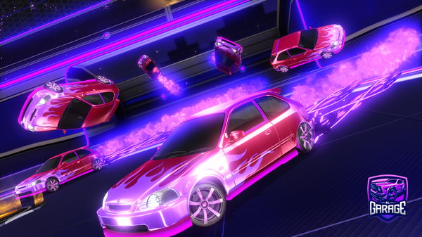 A Rocket League car design from ZielCzerv