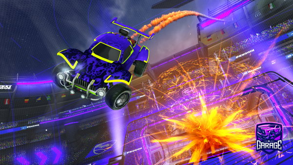 A Rocket League car design from Chin691610