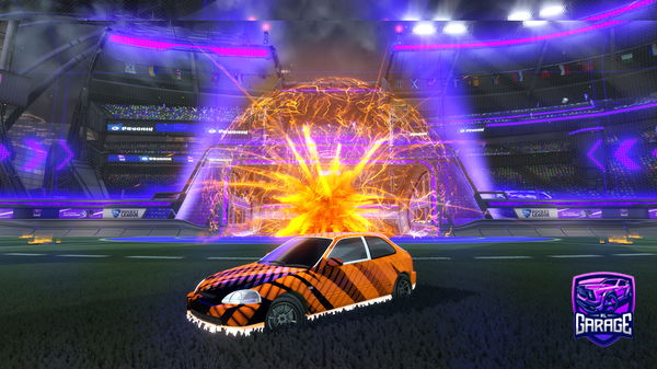 A Rocket League car design from Billymcg1608