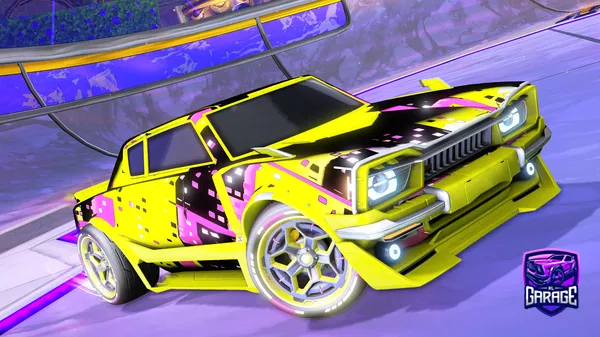 A Rocket League car design from GmFunk
