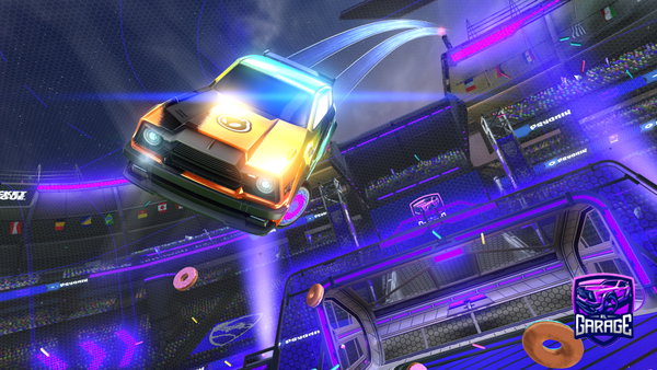 A Rocket League car design from Fouinororo569