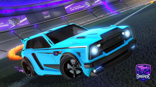 A Rocket League car design from Coutiinn